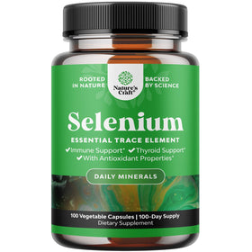 Natures Craft Sélénium 200 mcg capsules vue de face