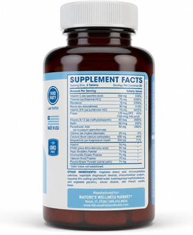 Natures Wellness Complément Alimentaire B Complex 181g côté
