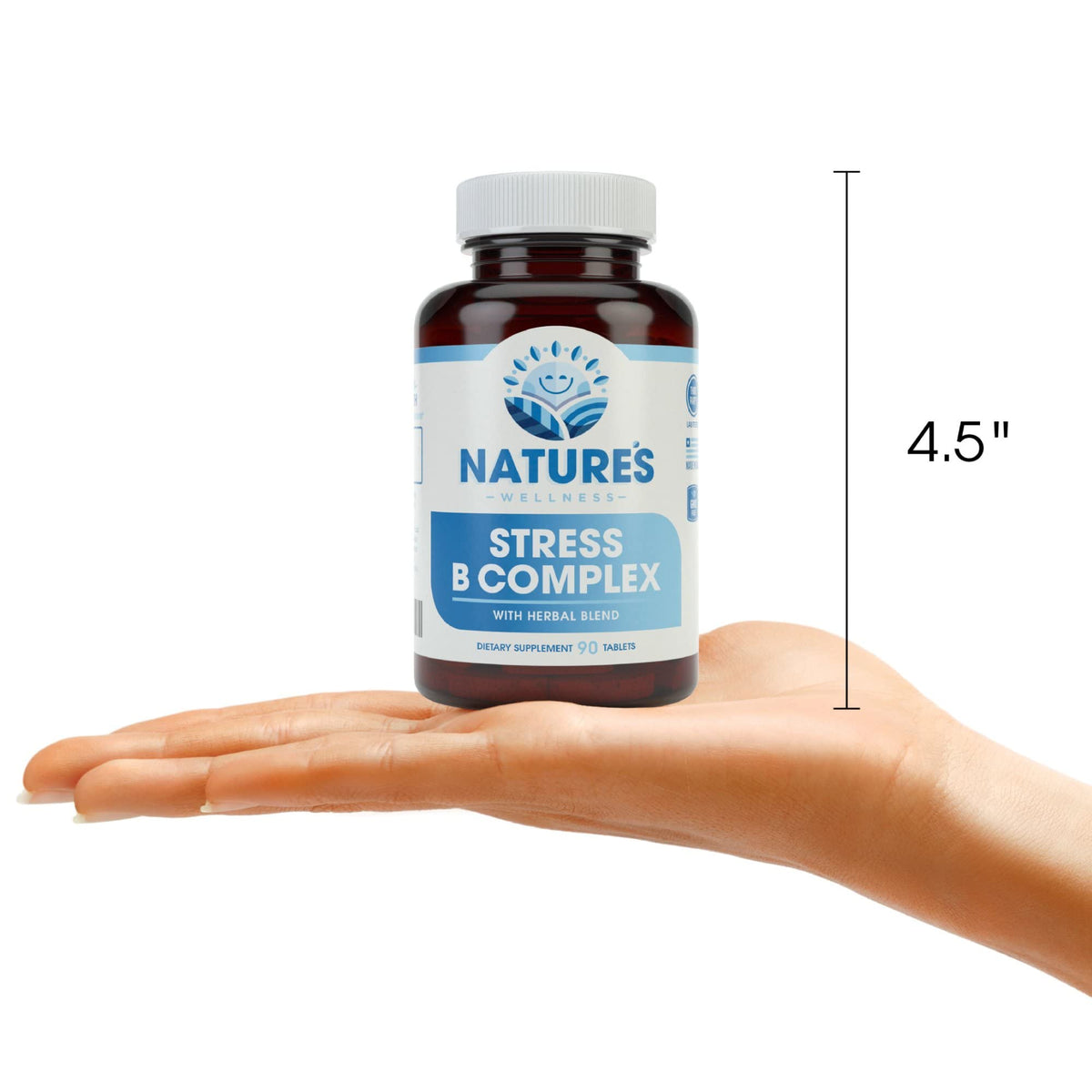 Natures Wellness Complément Alimentaire B Complex 181g ingrédients