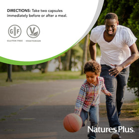 NaturesPlus Acti-Zyme capsules avec étiquette