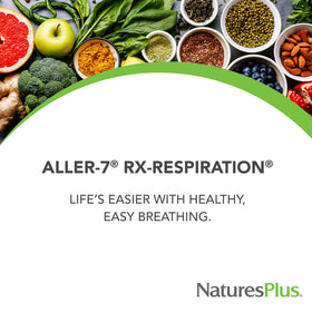 NaturesPlus Aller-7 Rx-Respiration flacon avec étiquette