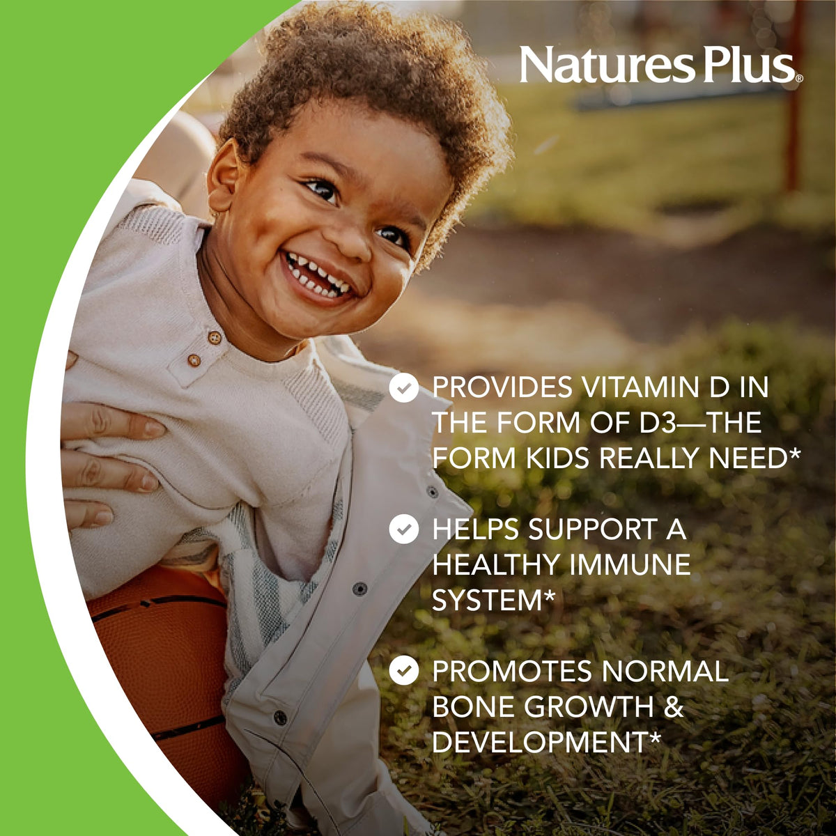 NaturesPlus Animal Parade comprimés mâchables sur une surface