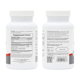 NaturesPlus Beyond CoQ10 200 mg gélules ouvertes