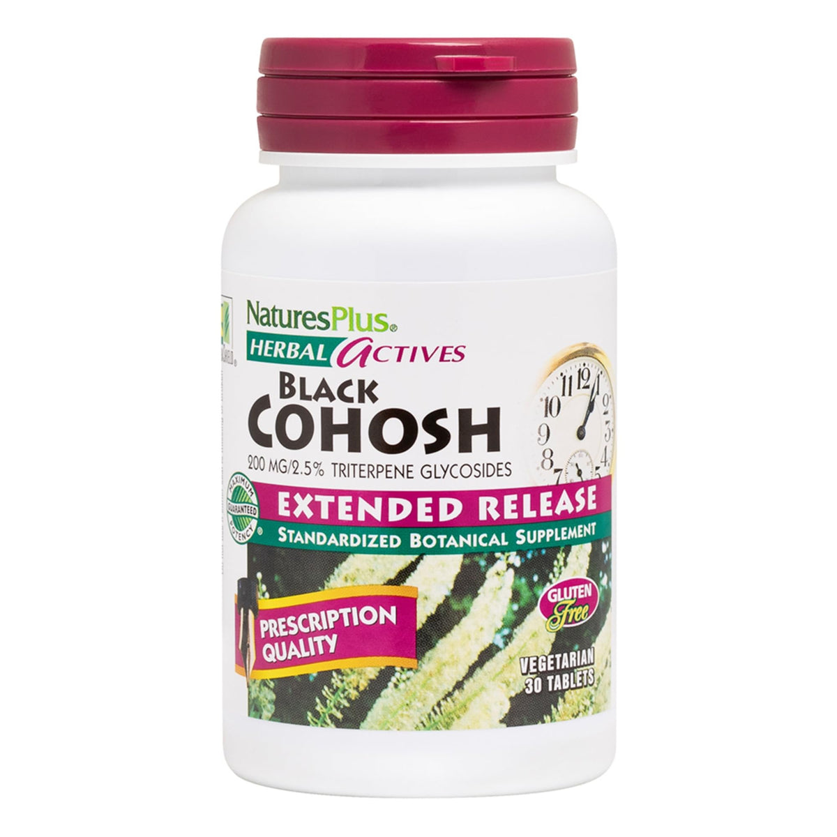 NaturesPlus Black Cohosh 30 comprimés vue avant