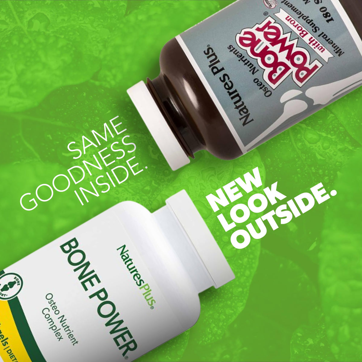 NaturesPlus Bone Power emballage et gélules
