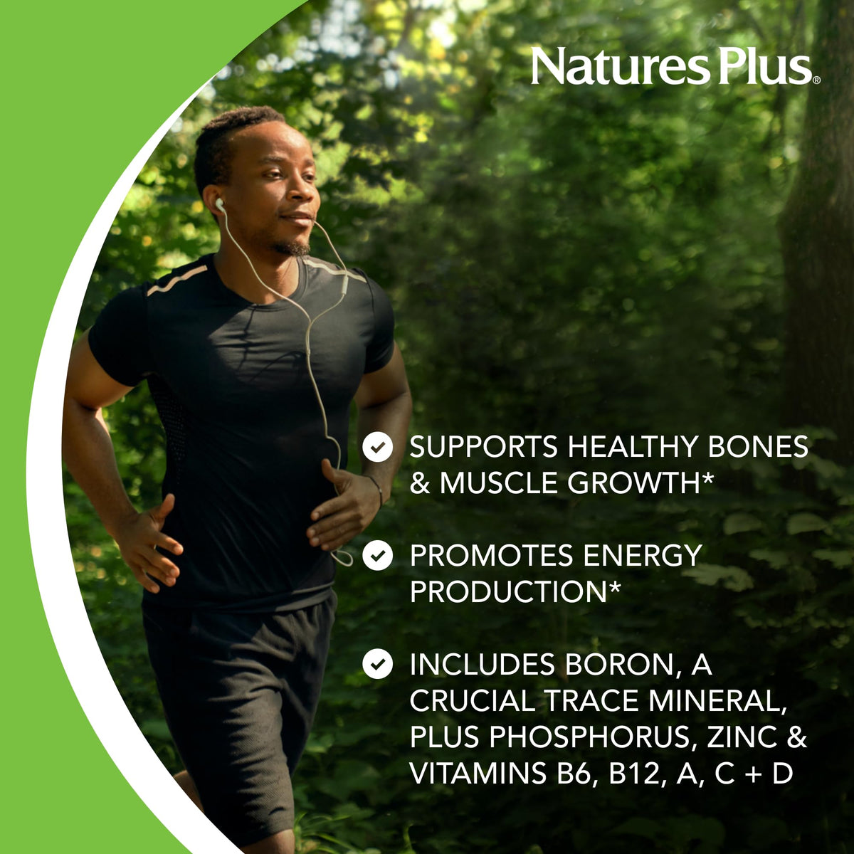 NaturesPlus Bone Power gélules sur fond neutre