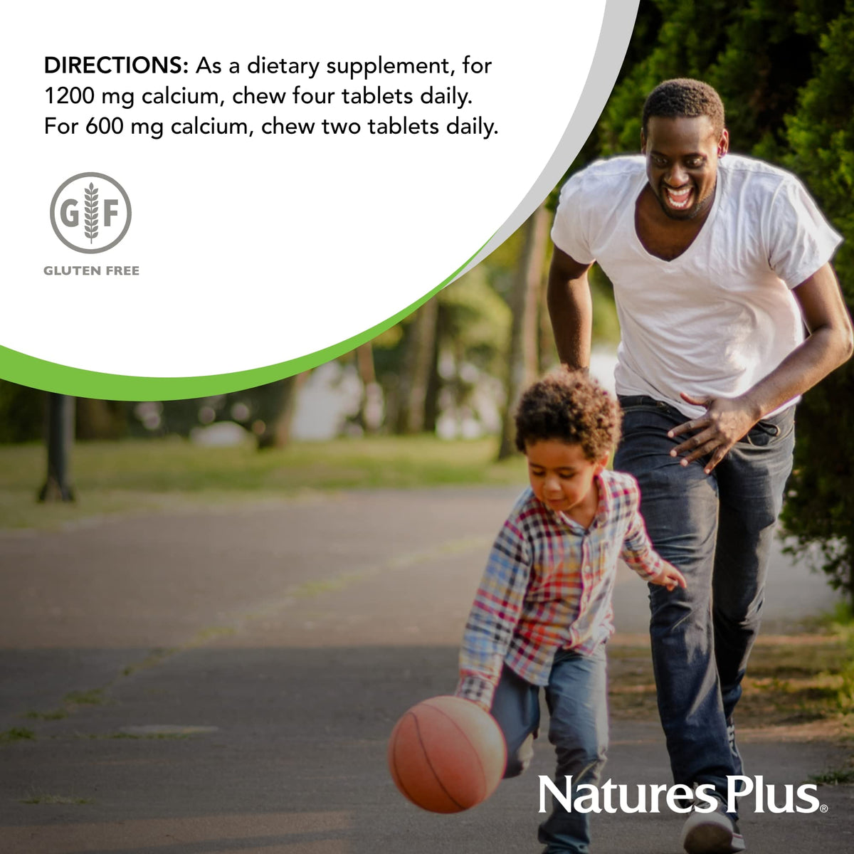 NaturesPlus Cal/Mag/Vit D3 60 Comprimés Chocolat emballage ouvert