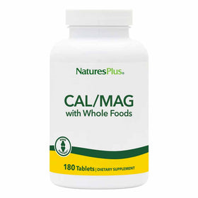 NaturesPlus Calcium/Magnésium 500 mg/250 mg comprimés végétariens, vue de face