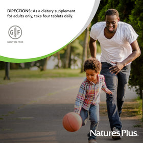 NaturesPlus Calcium/Magnésium/Vitamine D3 K2 comprimés en vue rapprochée