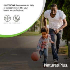 NaturesPlus Chardon-Marie 500 mg comprimés avec étiquette visible
