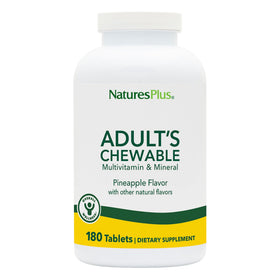 NaturesPlus Chewable Multivitamin Ananas - vue de face de l'emballage