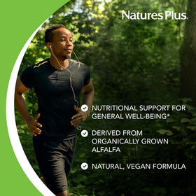 NaturesPlus Chlorophyll Complex nutritional information