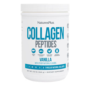 NaturesPlus Collagen Peptides Poudre Vanille 458g vue avant