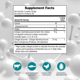 NaturesPlus Collagen Peptides sachets individuels