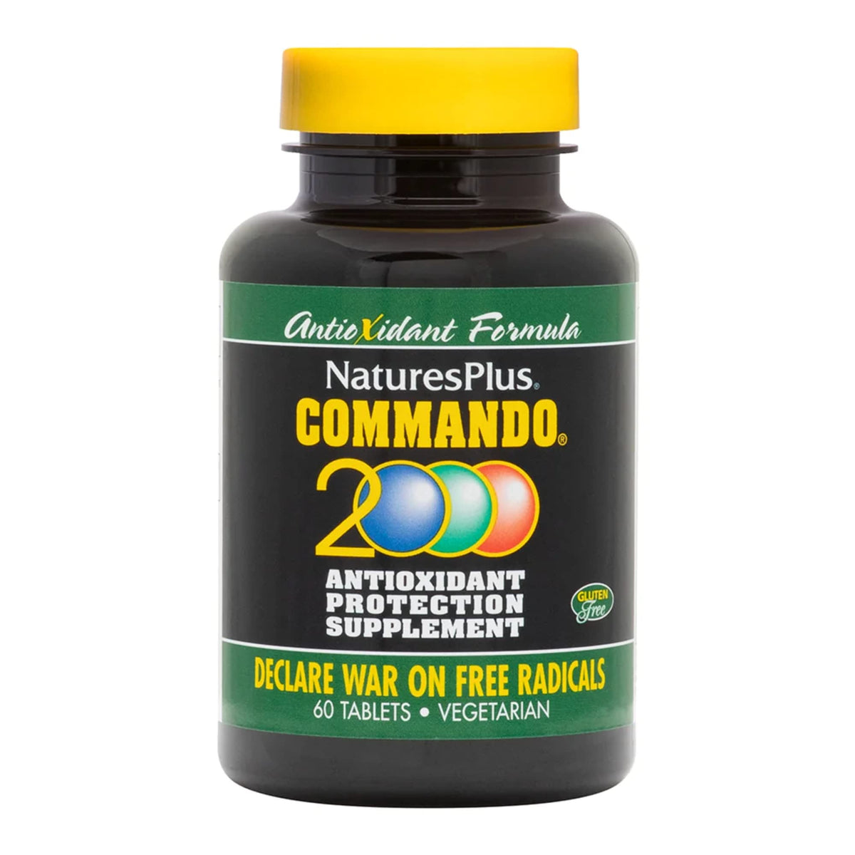 NaturesPlus Commando 2000 60 comprimés vue de face