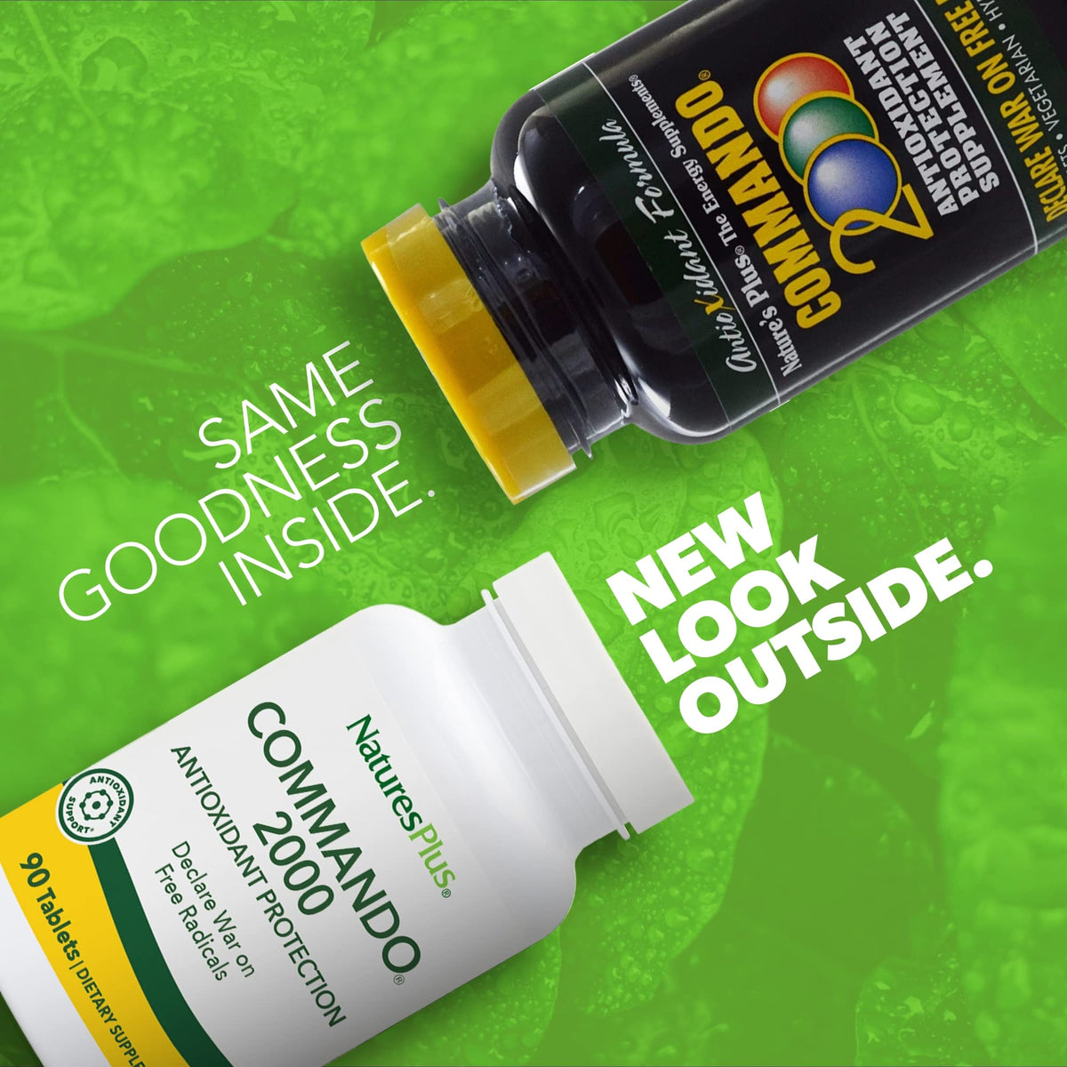 NaturesPlus Commando 2000 - étiquette du produit