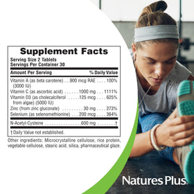 NaturesPlus Complément Alimentaire 60 Comprimés avec d'autres compléments alimentaires