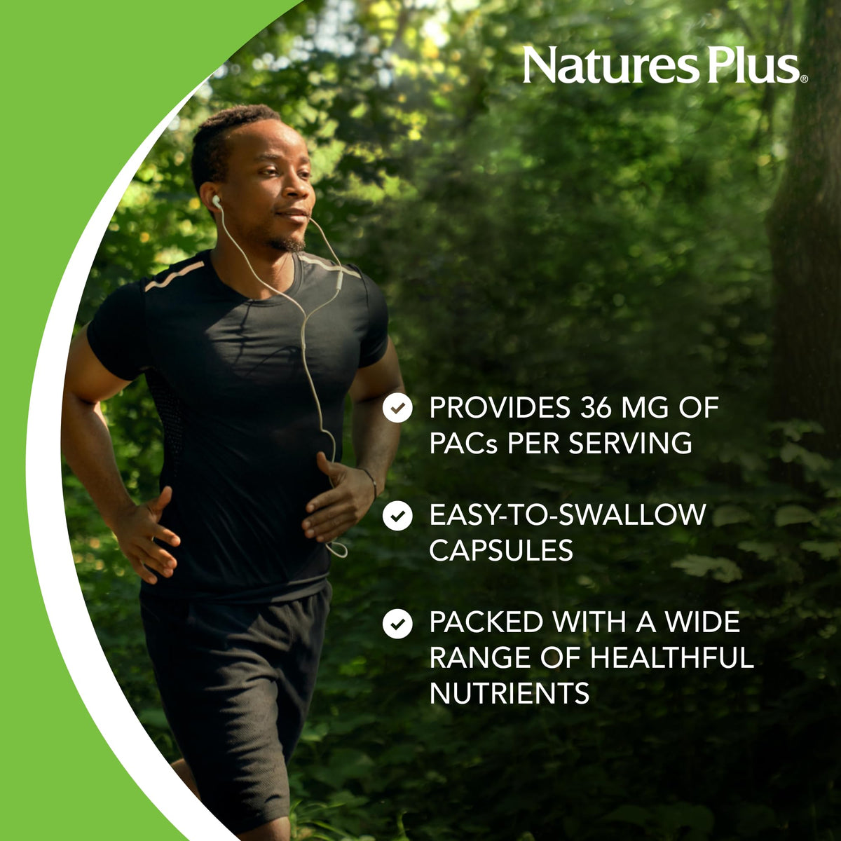 NaturesPlus Cranberry 500 mg boîte avec étiquette bio