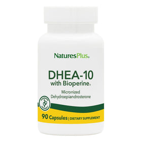 NaturesPlus DHEA-10 90 capsules vue de face