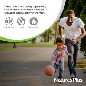 NaturesPlus Fer Mâchable Cerise avec des ingrédients naturels