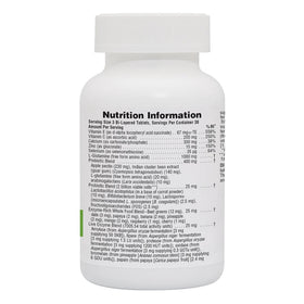 NaturesPlus GI Natural Total daily Wellness 90 comprimés bi-couches côté