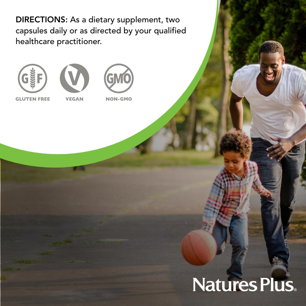 NaturesPlus Hema-Plex Fer 60 Capsules, vue de près des capsules
