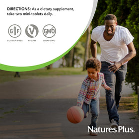 NaturesPlus Hema-Plex Fer, vue arrière de l'emballage