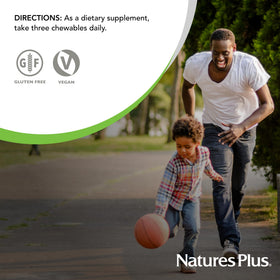 NaturesPlus Hema-Plex Fer vue latérale de l'emballage