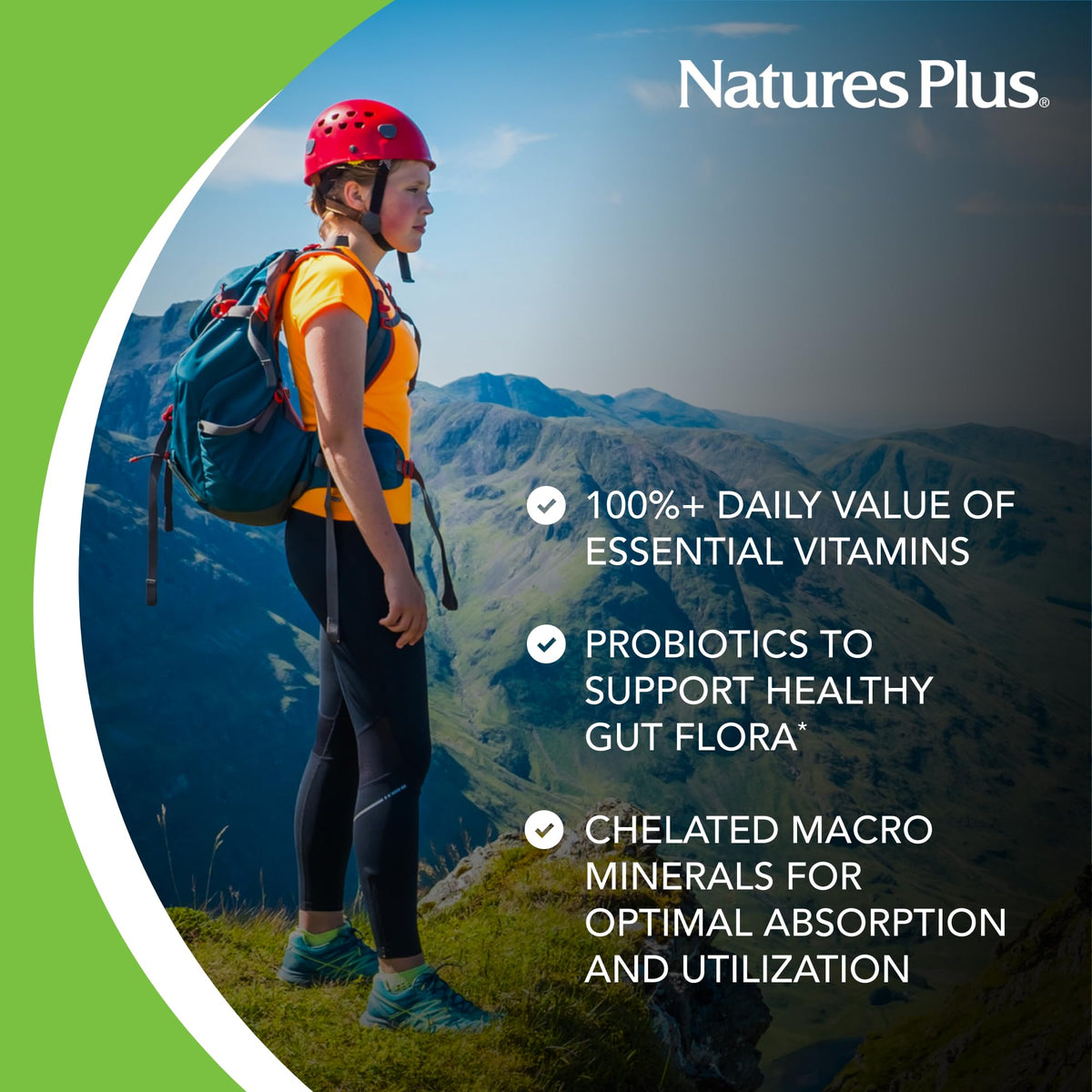 NaturesPlus Her Journey 45+ ingrédients listés sur l'emballage