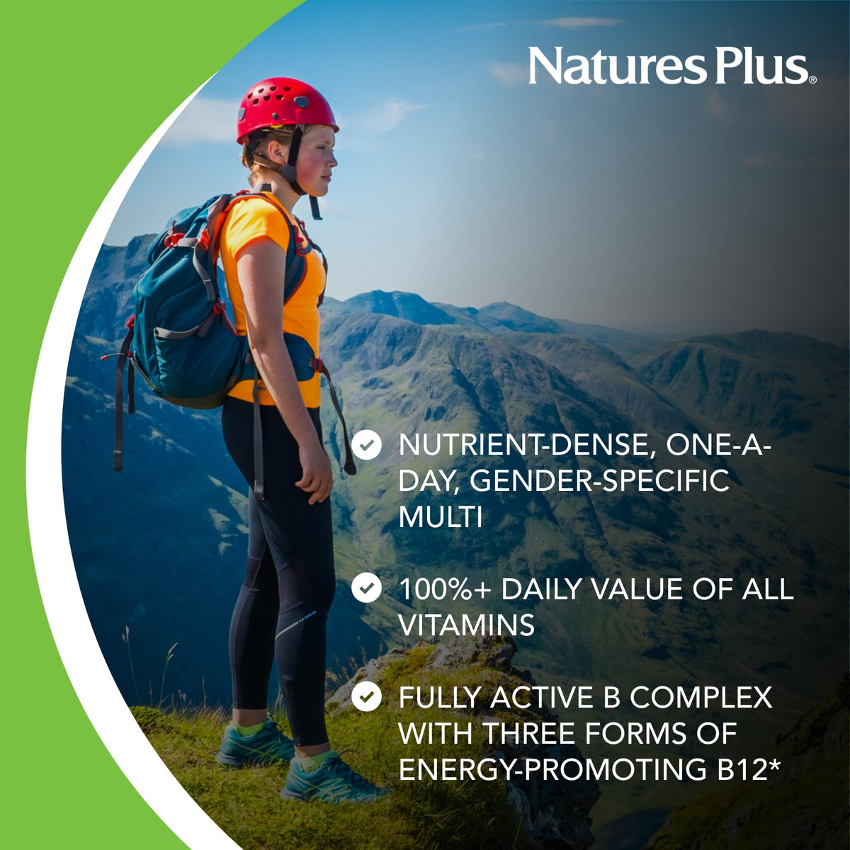 NaturesPlus Her Journey Multivitamine Femme 30 Comprimés, côté