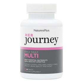 NaturesPlus Her Journey Multivitamine Femme 30 Comprimés, vue de face