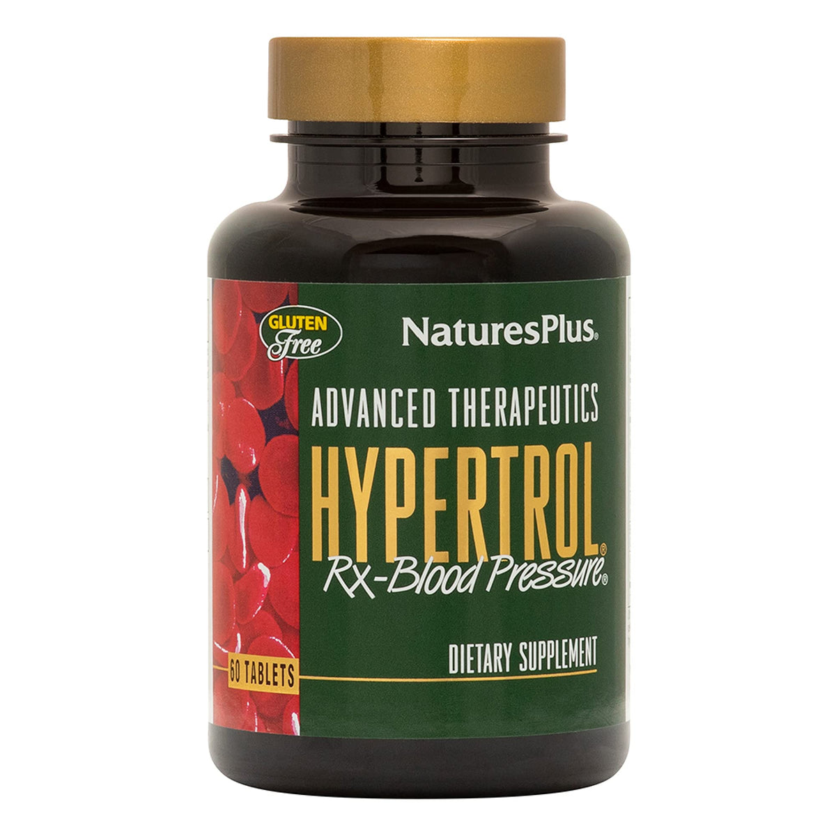 NaturesPlus Hypertrol Rx 60 comprimés boîte vue avant