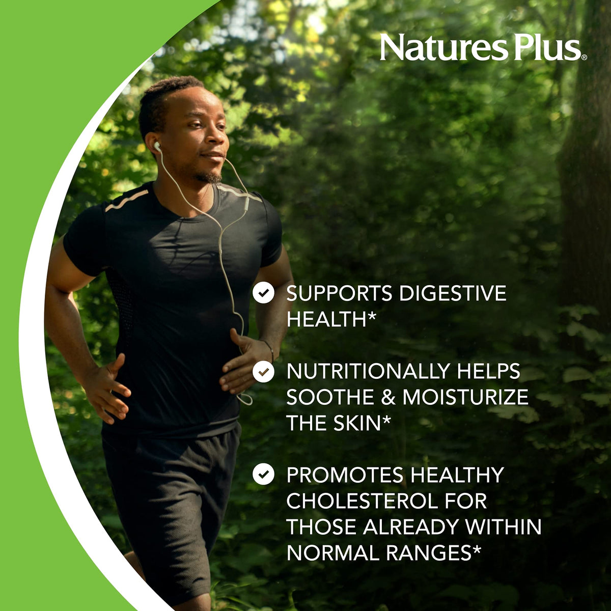NaturesPlus Lecithine de Jaune d'Oeuf 600 mg capsules open bottle