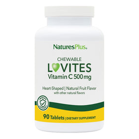 NaturesPlus Lovites comprimés à mâcher en forme de cœur, 90 unités, packaging avant