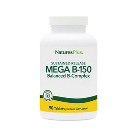 NaturesPlus Mega B-150 90 comprimés vue avant