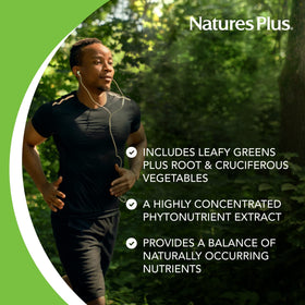 NaturesPlus Mélange de Légumes avec légumes frais en arrière-plan