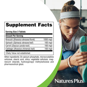 NaturesPlus Mélange de Légumes comprimés dans une main