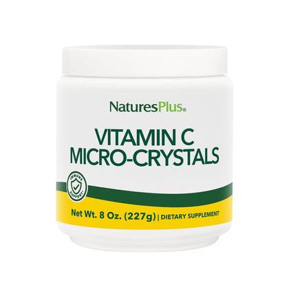 NaturesPlus Micro-Crystals de Vitamine C 227 g vue avant