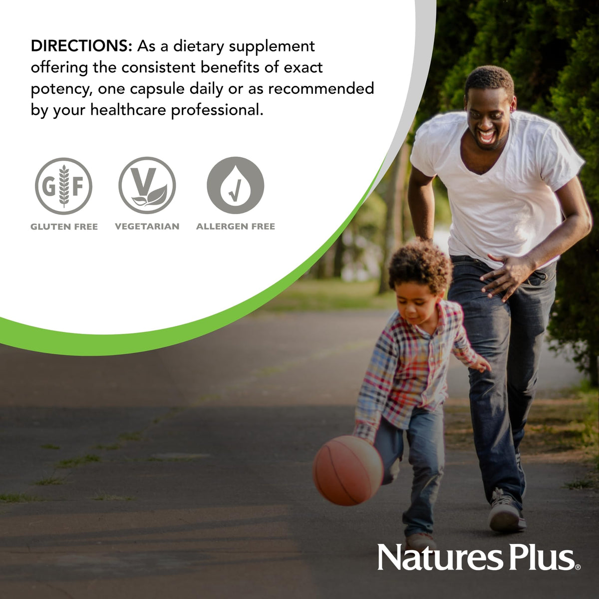NaturesPlus Milk Thistle 250 mg capsules in lifestyle setting