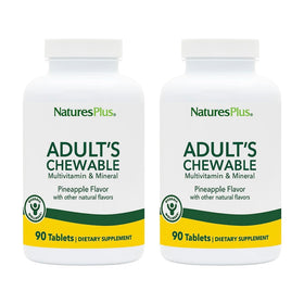 NaturesPlus Multivitamines à Mâcher Ananas - emballage avant