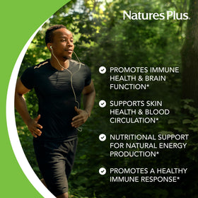 NaturesPlus Niacinamide 1000 mg comprimés sur une table