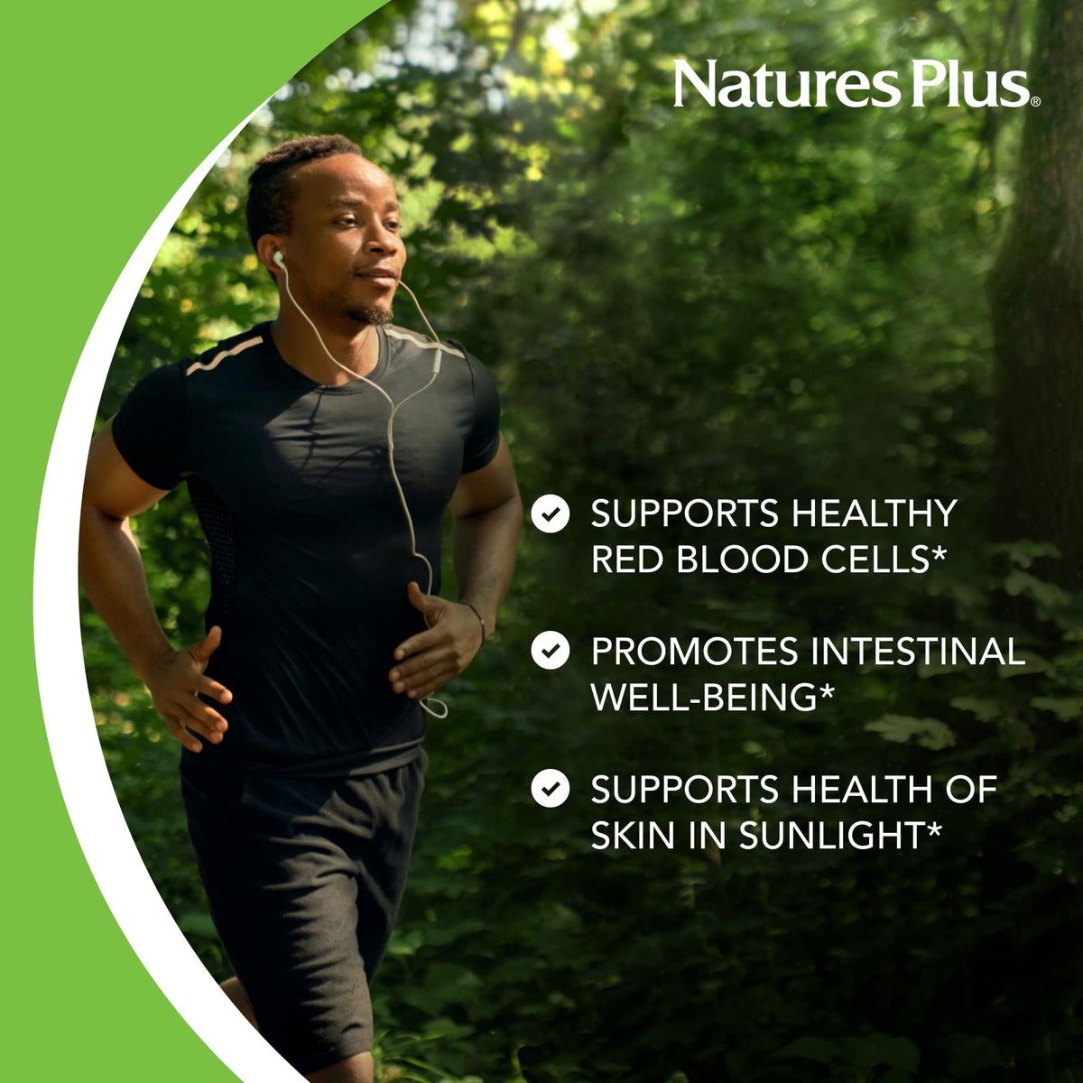 NaturesPlus PABA 1000 mg avec boîte ouverte