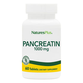 NaturesPlus Pancreatin 1000 mg flacon de 60 comprimés
