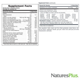 NaturesPlus Power Teen pour Lui boîte de 60 comprimés