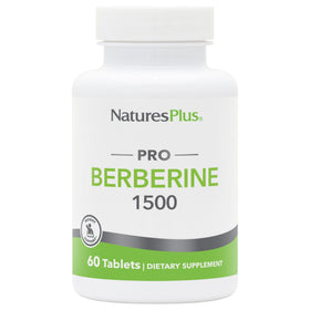 NaturesPlus PRO Berberine 1500 mg 60 Tablettes vue de face