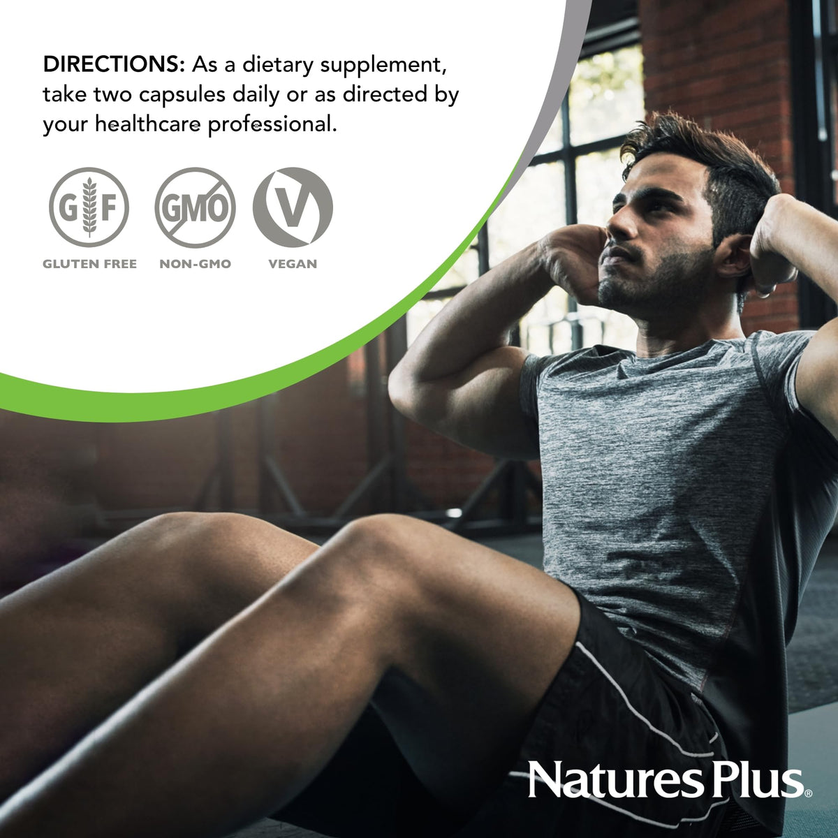 NaturesPlus PRO Berberine 750 mg vegan symbol
