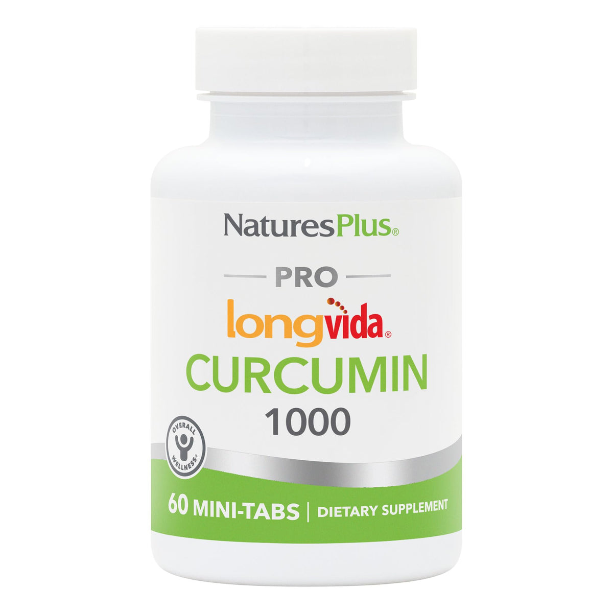 NaturesPlus PRO Curcumin Longvida 1000 mg boîte vue avant