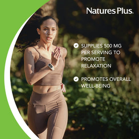 NaturesPlus PRO GABA 500 mg label details