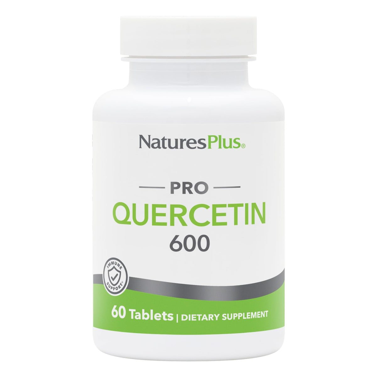 NaturesPlus PRO Quercetin 600 mg boîte de 60 comprimés vue de face
