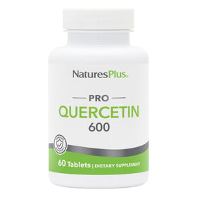 NaturesPlus PRO Quercetin 600 mg boîte de 60 comprimés vue de face